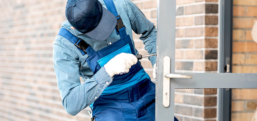 Pivot Storefront Door Locks Installation in San Diego Country Estates, California